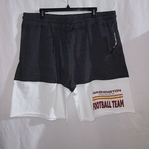 NFL Washington Football Team Gray White Shorts Size XXL
